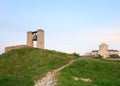 Evening the ancient bell of Chersonesos Royalty Free Stock Photo