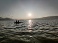 an evening at annasagar lake in india rajasthan ajmer