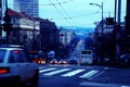 Evening Belgrade cityscape