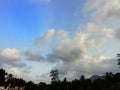 Evening sky weather in srilanka