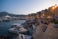 Evening Calvi marina