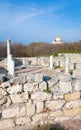 Evening Chersonesos (ancient town) Royalty Free Stock Photo