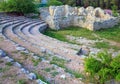 Evening Chersonesos (ancient town) Royalty Free Stock Photo