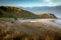 Coastal, rural, landscape at Pouawa Beach, near Gisborne, East Coast, North Island, New Zealand