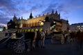 Evening in cracow Royalty Free Stock Photo