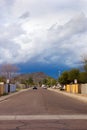 Spring Weather Front is Coming to North Valley of the Sun, Phoenix, AZ Royalty Free Stock Photo