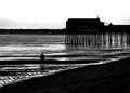 Evening stroll on the beach in Maine.