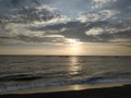 Evening down at tanjung bias beach