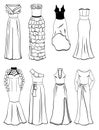 Evening dresses