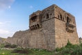 Evening falls over Mohammadan Watch Tower, Hampi, Karnataka, India Royalty Free Stock Photo