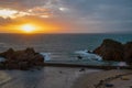 Evening in Hope Cove Royalty Free Stock Photo