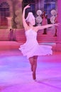 Ice show performance Royalty Free Stock Photo