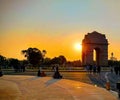 Evening indiagate peace relax mood Royalty Free Stock Photo