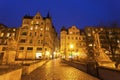Evening in Klodzko, Poland Royalty Free Stock Photo