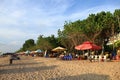 Kuta Beach in the evening in Bali, Indonesia.