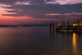 Evening on Lake Garda Royalty Free Stock Photo