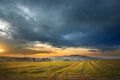 Evening landscape Royalty Free Stock Photo