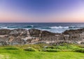 Evening landscape at the Tsitsikamma National Park and the Otter Trail in South Africa Royalty Free Stock Photo