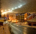 Evening Bukovel Royalty Free Stock Photo