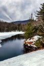 Evening at Lewey Lake in the Adirondacks Royalty Free Stock Photo