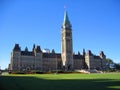Ottawa, Canadian Parliament Building in Evening Light, Ontario, Canada Royalty Free Stock Photo