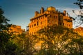 Evening light on an old building in Upper East Side, Manhattan, Royalty Free Stock Photo