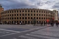 Evening light in the Plaza de Toros, Valencia, Spain