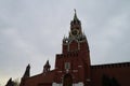 spasskaya tower on Red Square Royalty Free Stock Photo