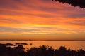 Evening light at sardinia beach Royalty Free Stock Photo