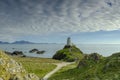 Evening light on Twr Mawr Light House on Llanddwyn Island, Anglesey, UK