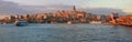 ISTANBUL, TURKEY - MARCH 28, 2012: Golden Horn Bay.