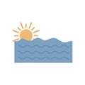 Evening  Line Style vector icon which can easily modify or edit Royalty Free Stock Photo