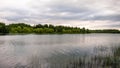 Evening Minsk lake Royalty Free Stock Photo