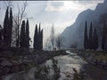 Evening mood at Riva on Lake Garda