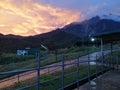 Evening Mount Kinabalu View