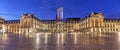 Evening panorama of Liberation Square, Dijon Royalty Free Stock Photo