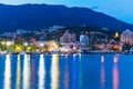 Evening panorama of Yalta, Crimea, Ukraine