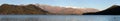 Evening panoramic view of Rara Daha or Mahendra Tal Lake Royalty Free Stock Photo