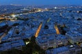 Evening Paris. View