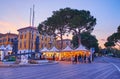 Evening Piazza Cappelletti, Desenzano del Garda, Italy