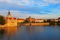 Evening Prague Royalty Free Stock Photo
