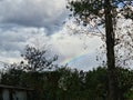 Evening rainbow in Bucharest