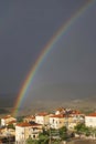 Evening rainbow over Mustafapasha