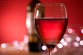 Evening Red Wine Royalty Free Stock Photo