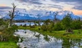 Evening at Rio Serrano - Torres del Paine N.P. Chile