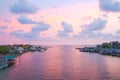 Evening river Prasae Gulf of Thailand