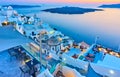 Evening in Santorini Royalty Free Stock Photo