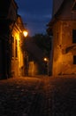 Evening scene in Transylvania, Romania Royalty Free Stock Photo