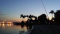 Evening scenery at changi beach singapore