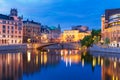 Evening scenery of Stockholm, Sweden Royalty Free Stock Photo